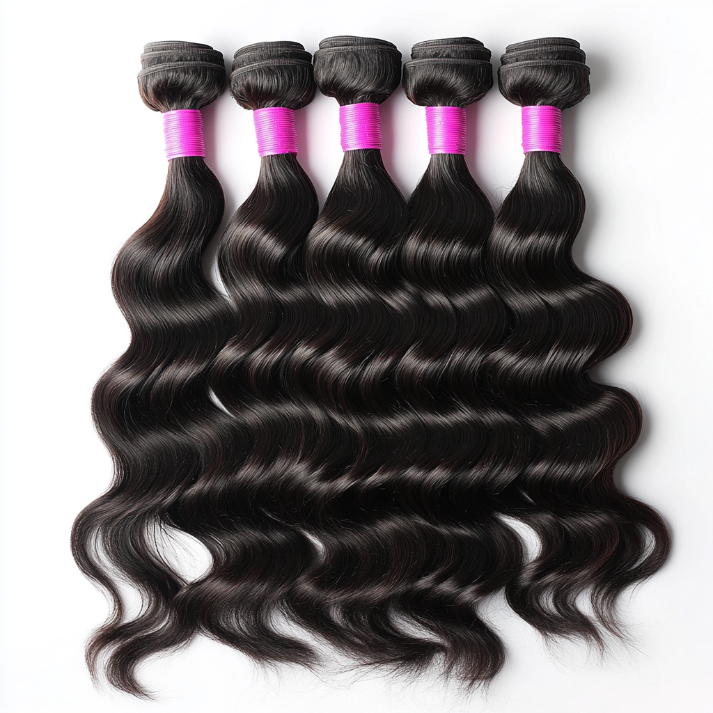 Pretty Raw Cambodian Natural Wave Bundle