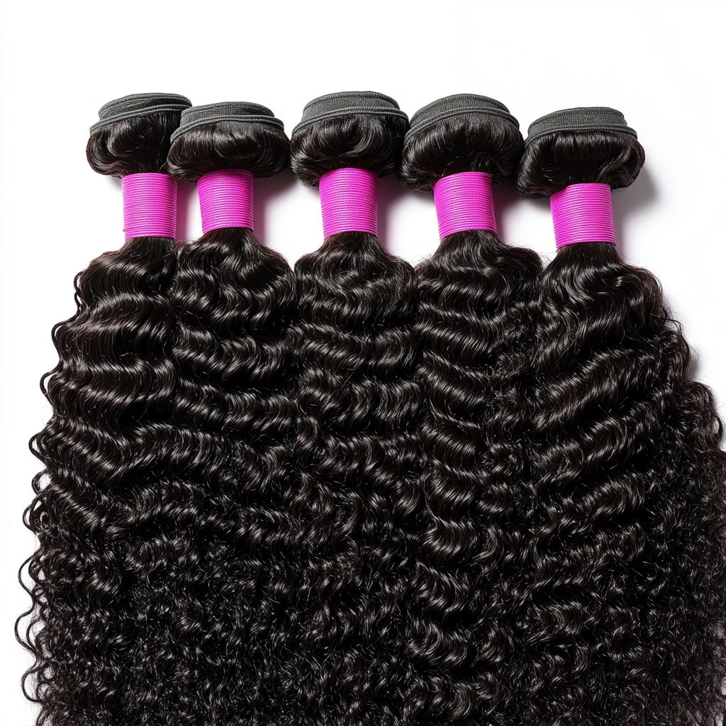 Pretty Virgin Burmese Curly Bundle